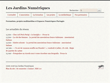 Tablet Screenshot of jardins-numeriques.net